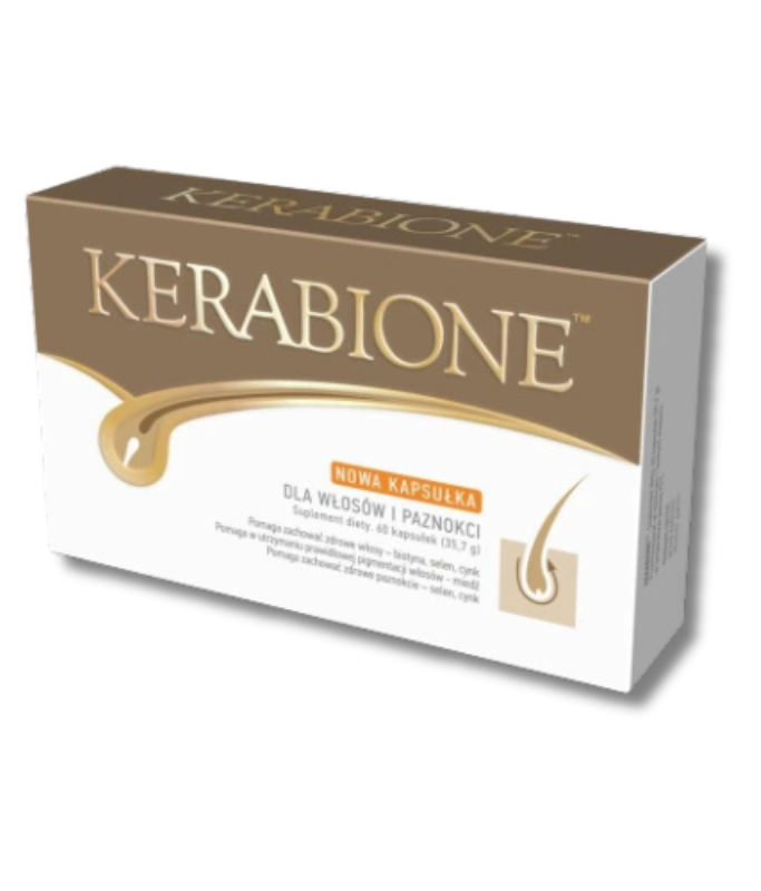 Kerabione - minerały witaminy i aminokwasy dla włosów i paznokci